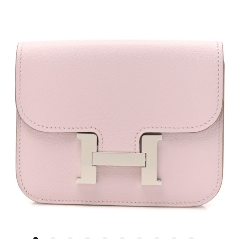 Hermes Evercolor Constance Slim Wallet Mauve Pale
NEW IN BOX
GIFTABLE
